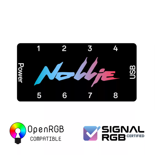 Nollie5v3 pin ARGB8 port lighting controller Nollie8 Nollie8