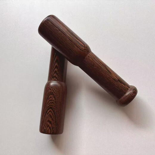 Qinkai's same low-purity chicken wing wood garlic hammer manual grinding rod classic household garlic artifact hammer round head garlic hammer length 20cm diameter 4.2