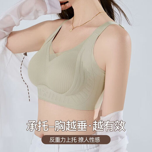 Pilates Black Bandage Adjustable Seamless Underwear Push-up Comfortable Thin Breathable Soft Support Breast Control Bra Black M (Reference Weight 80- 105Jin Jin is equal to 0.5kg)