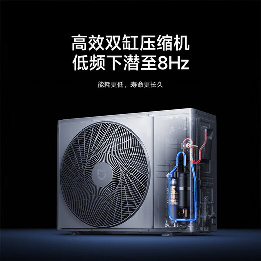 Xiaomi Mijia central air conditioner, duct machine, huge power saving, big 3 hp, new level of energy efficiency, one for one, 2026 model, one price all-inclusive 75FW-OC20/N3B1, big power saving, big 3 hp, one for one