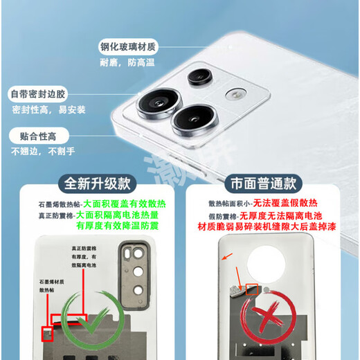 Original suitable for Redmi K30PRO back cover glass mobile phone battery cover k30pro rear shell back cover shell rear screen 5g space black Redmi K30PRO glass back cover