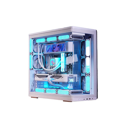 ASUS family bucket amd complete machine 9800X3D host 5060/5060ti/5070ti host 9600X sea view room assembly computer chassis with screen e-sports game computer DIY beauty version R7 9800X3D+5070 Tianxuan丨32G Delta Operation/Valorant/Eternal Tribulation/Chicken