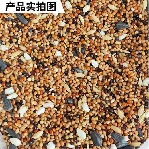 Tianchong Yineng boutique tiger skin peony and black phoenix feed (new food) small and medium-sized parrot bird food five-color millet mixed nutritional food parrot full price mixed nutritional food 1000g