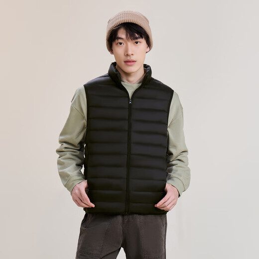 Flying in the Snow Autumn and Winter New Men's Lightweight Down Jacket Vest Basic Men's Short Down Autumn Vest