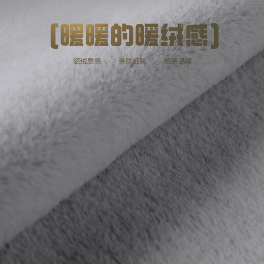 GREAT LIFE car steering wheel cover winter plush thickened warm winter handle cover suitable for Volkswagen BMW Tesla universal