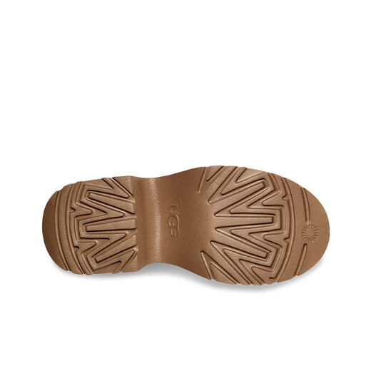 UGG winter women's comfortable and fashionable solid color thick-soled mermaid short boots casual snow boots 1158311 CHE | Maroon 38