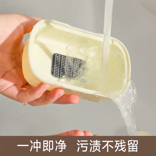 Yusenyi Grinding and Slicing 2-in-1 Puree Easy and Fine Grinding of Sliced Ginger and Garlic Medicinal Food Supplementary Food Grinding Artifact Cream Yellow 2 Pack (Slicing and Grinding 2-in-1)