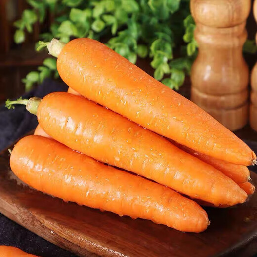 Jingdida Shandong washed carrots net weight 5Jin Jin is equal to 0.5kg, single fruit 80g + crispy, sweet and juicy, straight from the source