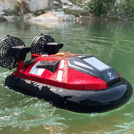 New new 2.4G four-way amphibious simulation hovercraft high-speed speedboat summer water remote control toy amphibious boat