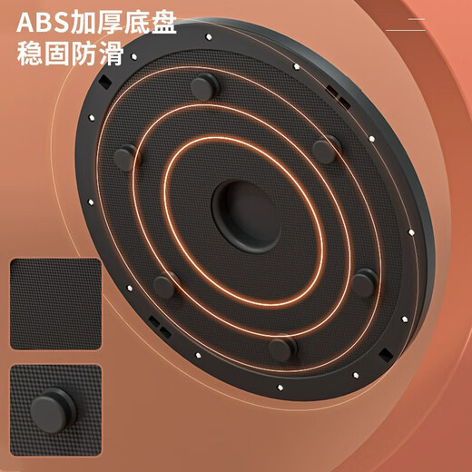 Wave speed ball semi-circular balance ball running ball fitness yoga ball core training Pilates ball thickened explosion-proof household household basic model 46cm tension rope purple