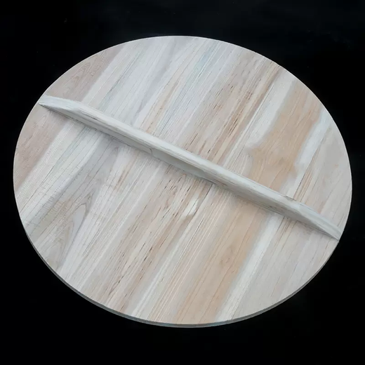 Yusenyi handmade fir pot lid for steaming rice, wooden barrel lid for cooking, iron pot lid, household old-fashioned solid wood pot lid, wooden lid, straight edge 70cm