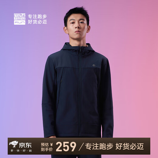 Bimax 2025 Autumn New Running Rubik's Cube Fleece Jacket v5 Men's and Women's Outdoor Leisure Warm Sports Jacket Night Black Male XL