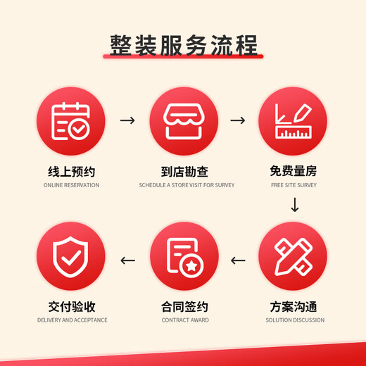 Love Space Decoration and Decoration Old House Renovation Design Service One-stop all-inclusive home decoration reservation deposit New house rough