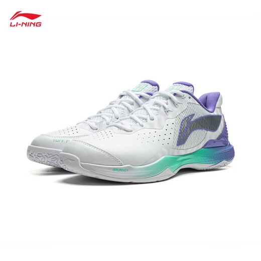 Li Ning Thunder NEW | Shock-absorbing badminton professional shoes for men and women, lightweight, high-rebound, wear-resistant and stable sports shoes, authentic