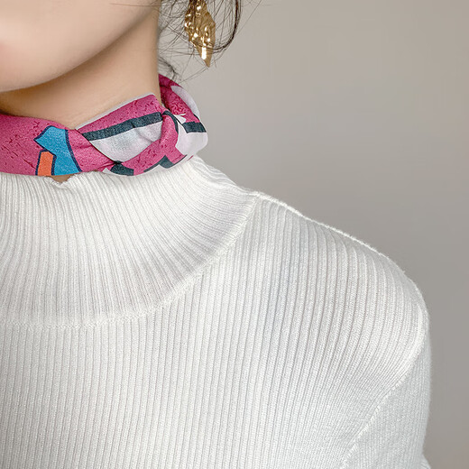 West Coast hip-hop street dance scarf small square scarf for women and men trendy brand American turban street headband retro Japanese scarf yellow