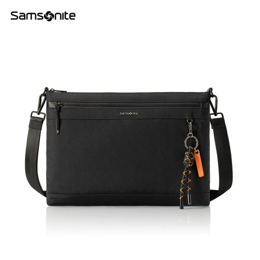 Samsonite men's business handbag 13.3-inch computer bag cow leather business trip briefcase New Year gift