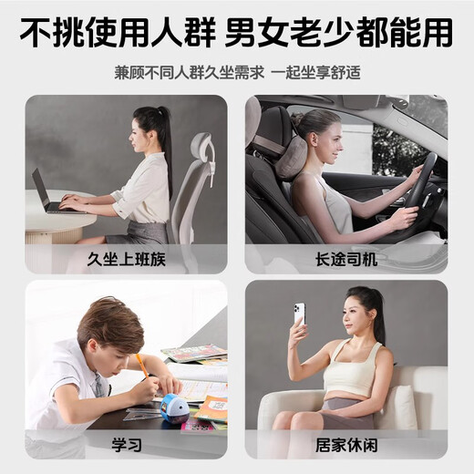 Licheers waist support cushion bed backrest waist support seat ergonomic office sedentary waist support bed breastfeeding nursing artifact