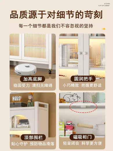 Shantou Lincun home balcony storage cabinet sun protection living room integrated storage cabinet bedroom storage cabinet children's bookcase simple wardrobe new product 7 layers three doors long 120 * deep 42 * high 200cm free universal wheel * 4 hooks * 3
