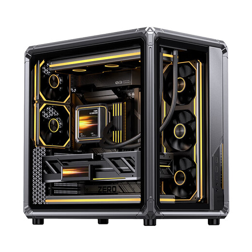 ASUS Ryzen 9950X3D/9800X3D host RTX5070Ti/5080/5090 host Thousand-frame e-sports rog family bucket host game desktop assembly computer complete machine Qiao Sibo 9800X3D+RTX5080丨Configuration five