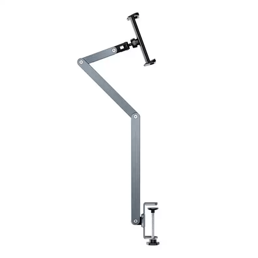 He Jian Gong carefully selected 2025 tablet stand robotic arm aluminum alloy bed lazy phone pad universal metal desktop telescopic stand with overhead shot - with mobile phone holder