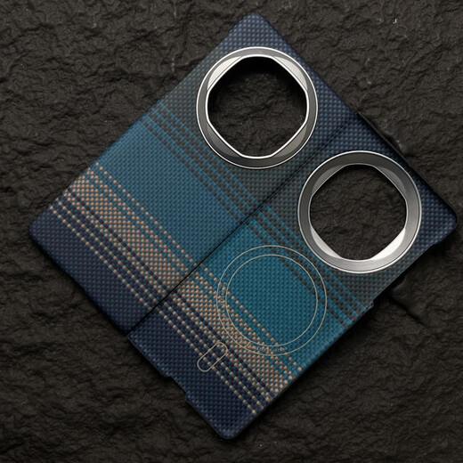 Huawei (HUAWEI) original quality Jingying genuine Kevlar applicable thin folding screen mobile phone case Huawei Mate X6 Kev fine lines 600D crater + metal frame single back cover Huawei Mate X6