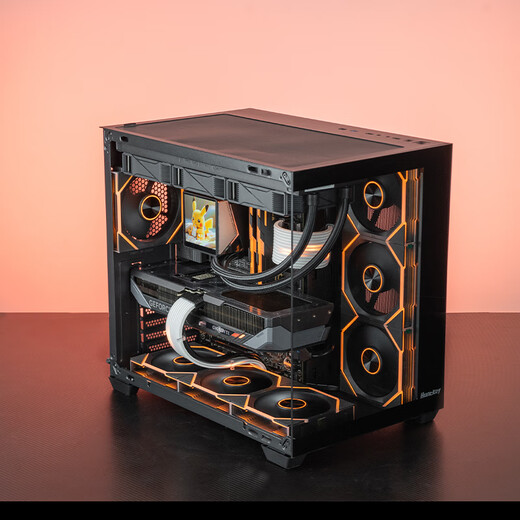 Gigabyte AMD Ryzen 7 9800X3D desktop assembly computer host RTX5060Ti/5070Ti/5080 high-end e-sports game water-cooled sea view room secondary screen complete machine 7800X3D four R7 7800X3D丨5070丨Recommended by the store manager