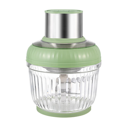 Miao Kitchen Meat Grinder Home Fully Automatic Multi-Function Electric Garlic Artifact Blender Side Food Machine Baby Baby Cooking Three-piece Set 1 Set of Knives