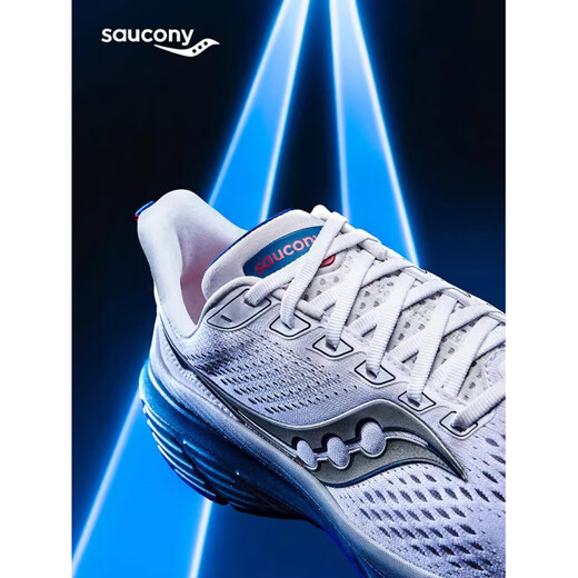 SAUCONY 2025GUIDE 17 Stable Support Breathable Comfortable Cushioning Men's and Women's Running Shoes Bailan Men's 40