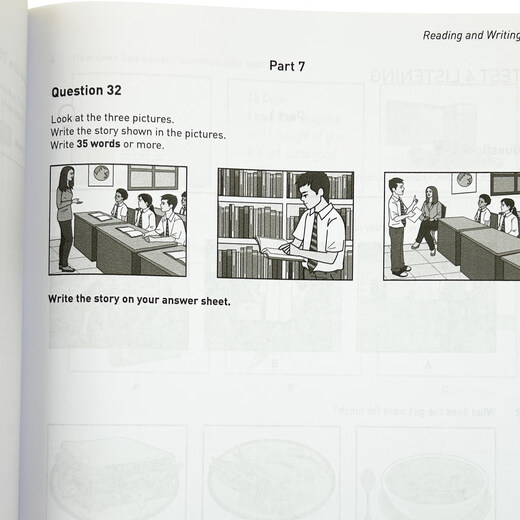 New Campus Edition KET Exam Simulation Questions 8 Sets #1 Original English Collins Cambridge English - Practice Tests for A2 Key for Schools English Version