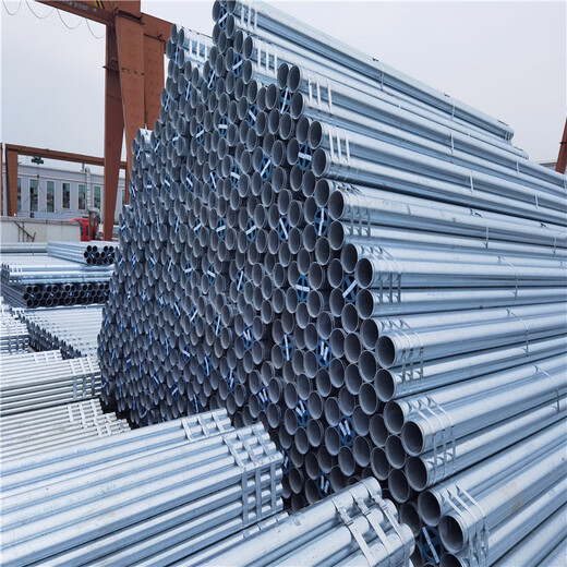 Xiaocai galvanized steel pipe Jinzhou Huaqi Youfa labor galvanized round pipe SC100 threading pipe SC galvanized pipe factory direct sales