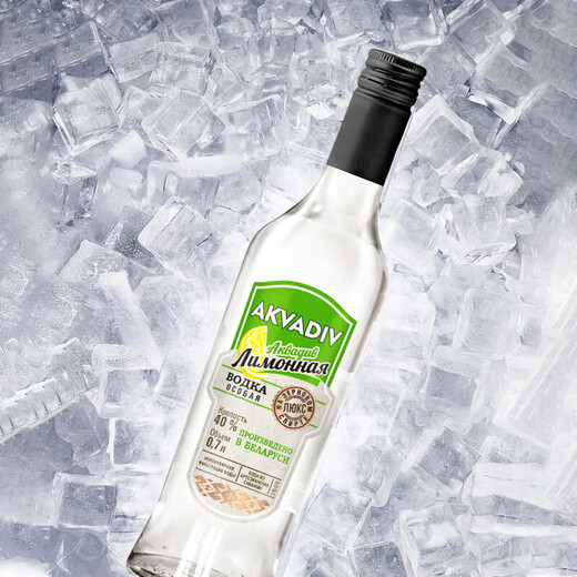 Mackie Amazing Water Vodka Lemon Flavor Imported from Belarus Foreign Liquor Mixing Cocktail Base Amazing Water Lemon Flavor 700mL 1 Bottle