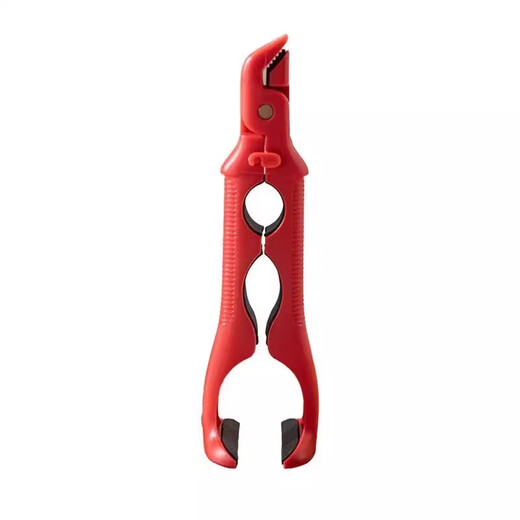 Anti-scalding clip three-in-one bowl-taking and plate-taking artifact vegetable tongs kitchen microwave bowl-taking clamp casserole anti-slip clamp silicone anti-slip bowl-taking clamp random 1 pack three-in-one plate lifting tongs