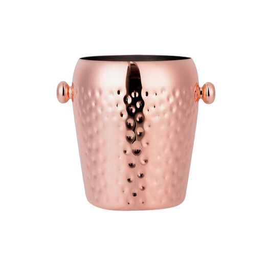 Fantasy Ice Bucket Bar Eared Round Champagne Bucket Ice Beer Rose Gold Ice Red Wine Barrel 1 Liter Pendant Rose Gold