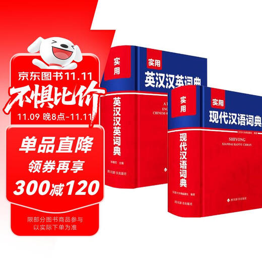 实用英汉汉英词典+实用现代汉语词典全2册初中生工具书解释汉语字典词典工具书