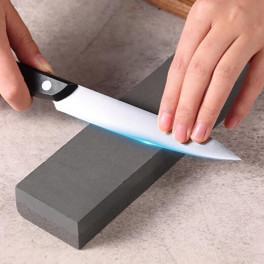 Extreme space whetstone household kitchen knife sharpener double-sided rapid edge silicon carbide sharpening rod artifact 180/320 mesh