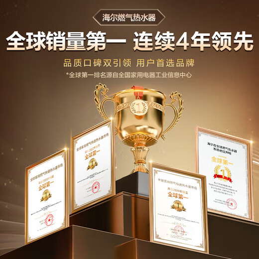 Haier produces Tongshuai 12-liter natural gas water heater OCC door-to-door installation, national subsidy, household constant temperature frequency conversion, energy saving, gas speed, heat and anti-freeze 12 liters LS1D