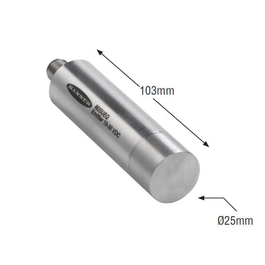 Original imported Banner through-beam ultrasonic sensor wash-resistant IP69K