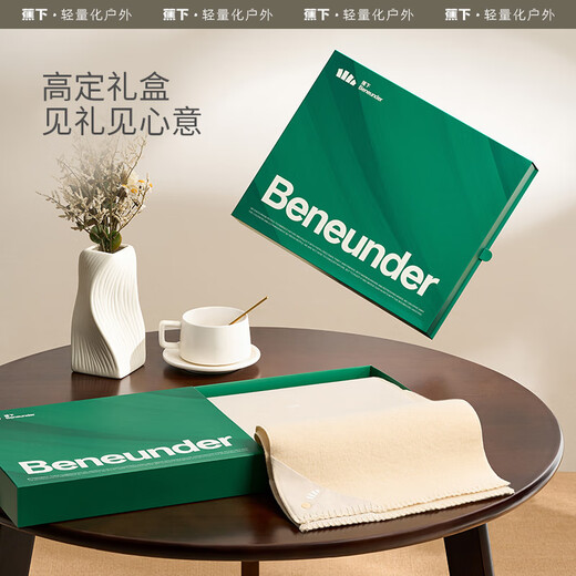 Beneunder scarf women's winter birthday New Year's Day gift women's scarf men's wool shawl skin-friendly warm gift box red