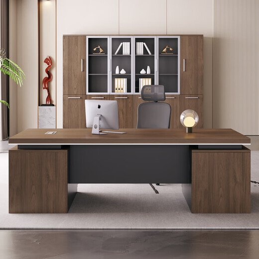 Semphia boss desk modern government office manager leadership desk desk and chair combination 1.6 meters table