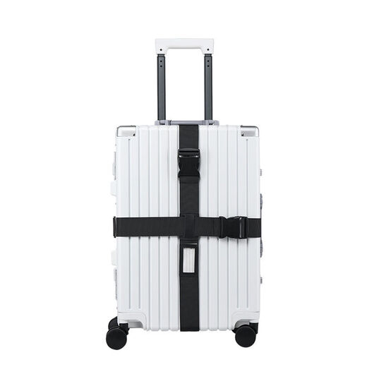 Yingni-Koffer-Gurte Ein-Line-Style-Bündelung explosionssicherer Ten-Tie-Stabes neues Passwort verdickte und befestigte graue Kreuzgürtel (mit Sperre) 5 cm*210 cm
