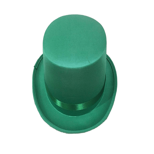 Huan Shuai Children and Adults Magic Hat Black Top Hat Performance Props Adult Jazz Hat Gentleman Hat Black One Size (Suitable for Ages 8 and Over and Adults)