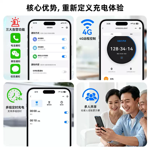 4G/Bluetooth time control switch 220v billboard door headlight LED display mobile phone remote control timer Bluetooth control 10A