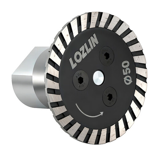 Red Knight 5 cm cutting blade diamond small saw blade granite stone pebble slotted carving special slice 5 cm corrugated sheet (2 pieces) + 1 flange