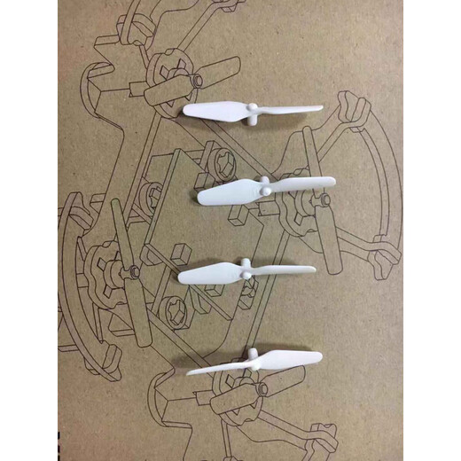 UAV bricolage assemblage en bois bricolage quadrirotor modèle école science et éducation expérience télécommande modèle d'avion formation avion pales de ventilateur standard