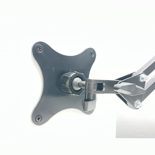 Shijanu 18-inch portable monitor stand universal VESA mechanical arm horizontal and vertical screen metal elevated stand black universal cantilever + 5.8-8.8cm mobile phone clip