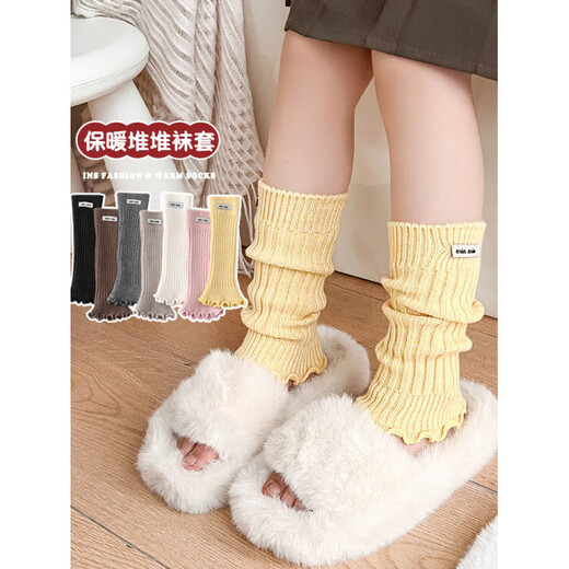 Baby Leg Covers for Girls and Baby Spring, Autumn and Winter Thickened Super Warm Wear Calf Lolita Sock Covers Brown Leg Socks*3 Pairs One Size 0-8 Years Old