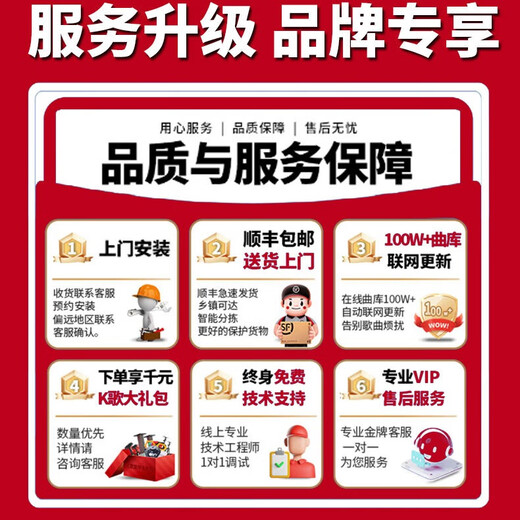 Suojiayin SUOJY double 15 professional stage performance audio set home commercial KTV speaker engineering indoor and outdoor universal wedding singing high-power dance karaoke bar conference subwoofer four double 15-inch speakers + amplifier + mixer + effector + 4 microphone set