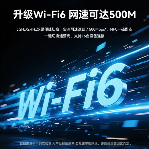 ZTE (ZTE) F50 Pro 5G portátil wifi6 extraíble inalámbrico sin tarjeta enrutador portátil hotspot coche portátil Tarjeta de Internet tráfico nacional universal modelo 2025