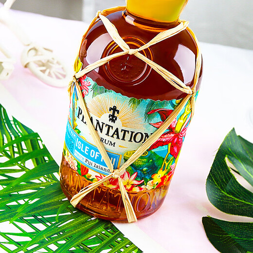 蔗园（Plantation）加勒比风味朗姆酒原瓶尽快洋酒洋酒莫吉托基酒 蔗园斐济岛屿朗姆酒 700mL 1瓶