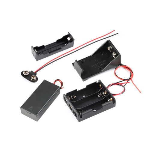 YourCee Battery Box No. 5/No. 7/18650/9V Battery Holder 1/2/3/4/5/6/8/10 Sections with Cable and Switch Cover 9V Battery Box_With Cable No Specifications